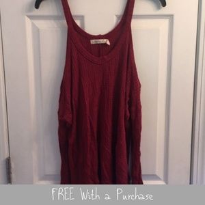 Cold Shoulder Sweater